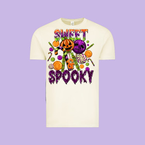 Sweet And Spooky Vintage Tee Designed By Texasbilliewilder