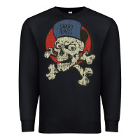 Black skate rags skull & crossbones Premium Sweatshirt - tuanDangUi