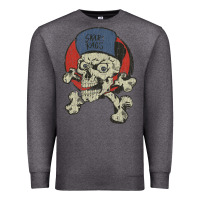 Charcoal Heather skate rags skull & crossbones Premium Sweatshirt - tuanDangUi