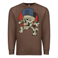Chestnut skate rags skull & crossbones Premium Sweatshirt - tuanDangUi