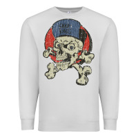 Dove Grey skate rags skull & crossbones Premium Sweatshirt - tuanDangUi