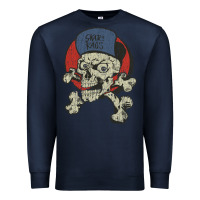Navy skate rags skull & crossbones Premium Sweatshirt - tuanDangUi