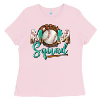 Bubblegum Pink mom squad Ladies Tee - BundleAndBundleShop