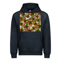 Navy juneteenth sunflowers Urban Hoodie - BarkalooDesign