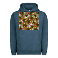 Pigment Midnight Navy juneteenth sunflowers Urban Hoodie - BarkalooDesign