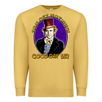 Antique Gold good day sir  wonka Premium Sweatshirt - tuanDangUi