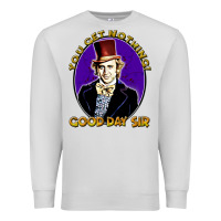 Dove Grey good day sir  wonka Premium Sweatshirt - tuanDangUi