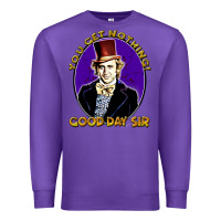 Purple good day sir  wonka Premium Sweatshirt - tuanDangUi