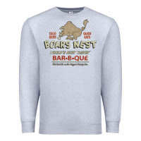 Heather Grey the boars nest Premium Sweatshirt - tuanDangUi
