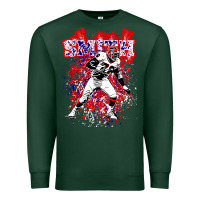 Sports Green bruce smith Premium Sweatshirt - tuanDangUi