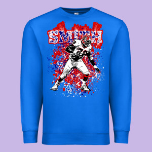 Bruce Smith Premium Sweatshirt Designed By Tuandangui