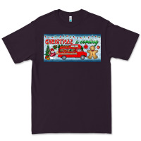 Plum christmas is coming license plate Premium Tee - BundleAndBundleShop