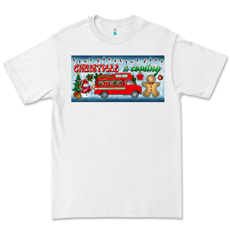 Christmas Is Coming License Plate Premium Tee by BundleAndBundleShop | Teevron