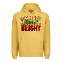 Antique Gold baking spirits bright Premium Hoodie - FaDigitalArtStudio