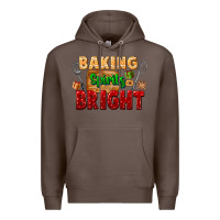 Coffee baking spirits bright Premium Hoodie - FaDigitalArtStudio