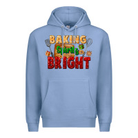 Colony Blue baking spirits bright Premium Hoodie - FaDigitalArtStudio