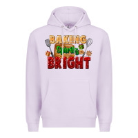 Lilac baking spirits bright Premium Hoodie - FaDigitalArtStudio