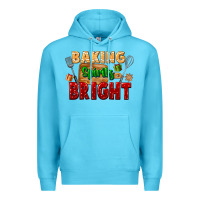 Ocean Blue baking spirits bright Premium Hoodie - FaDigitalArtStudio