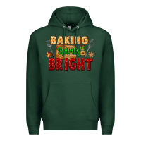 Sports Green baking spirits bright Premium Hoodie - FaDigitalArtStudio