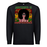 Black juneteenth is independence Premium Sweatshirt - SublimationCraftShop