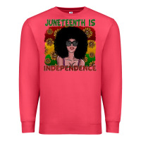 Cardinal juneteenth is independence Premium Sweatshirt - SublimationCraftShop