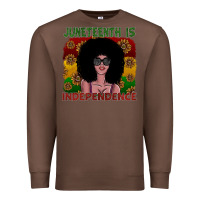 Chestnut juneteenth is independence Premium Sweatshirt - SublimationCraftShop