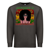 Smoke juneteenth is independence Premium Sweatshirt - SublimationCraftShop