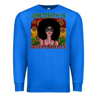 True Royal juneteenth is independence Premium Sweatshirt - SublimationCraftShop
