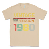 Mushroom Born in 1980 Vintage February Classic Tee - Bettercallsaul