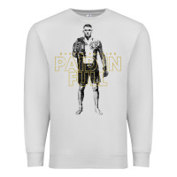 Dove Grey paid in full   dustin poirier (variant) Premium Sweatshirt - tuanDangUi