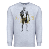Heather Grey paid in full   dustin poirier (variant) Premium Sweatshirt - tuanDangUi
