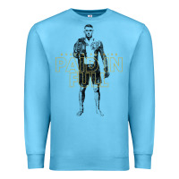 Ocean Blue paid in full   dustin poirier (variant) Premium Sweatshirt - tuanDangUi