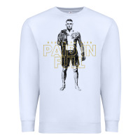 White paid in full   dustin poirier (variant) Premium Sweatshirt - tuanDangUi