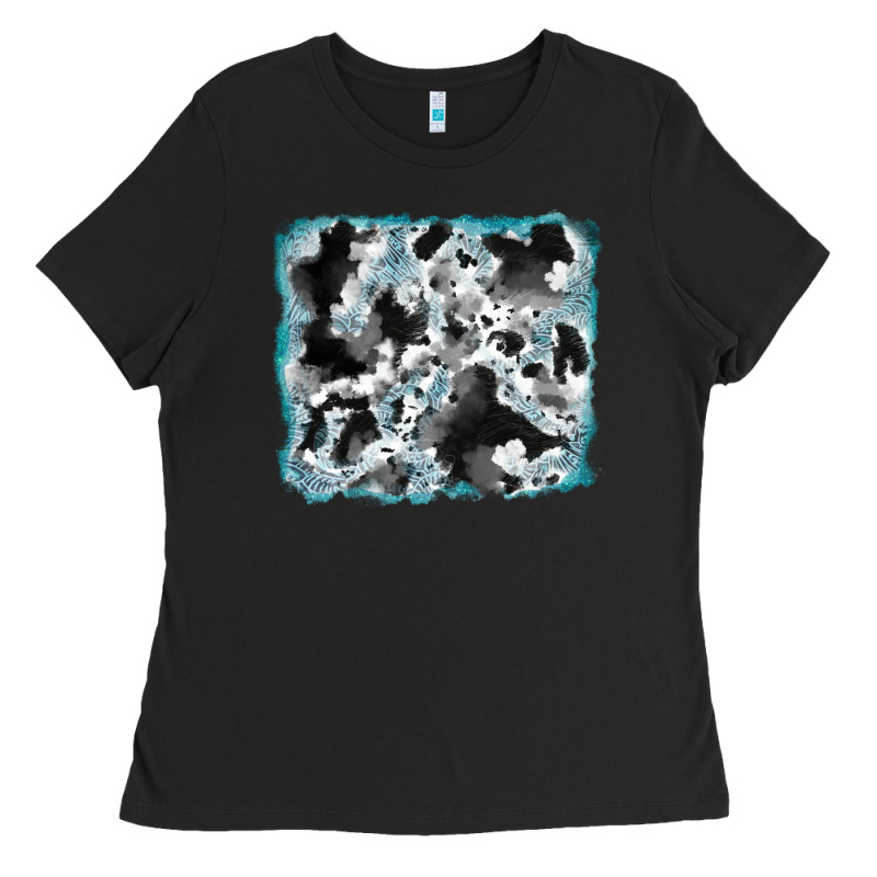 Cowhide Glitter Leather Background Ladies Tee by RanaPortraitStore | Teevron