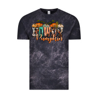 Cloud Black western howdy pumpkin Vintage Tee - NancyCooperArtShop
