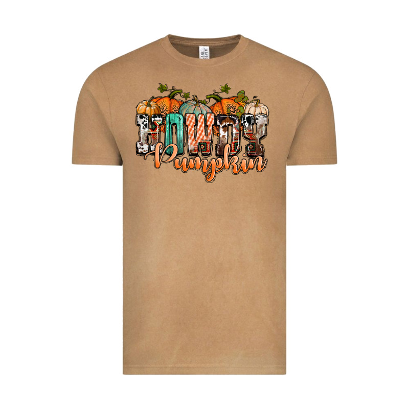 Western Howdy Pumpkin Vintage Tee by NancyCooperArtShop | Teevron