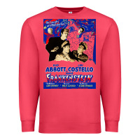 Cardinal abbott and costello meet frankenstein (1948)   artwork Premium Sweatshirt - tuanDangUi