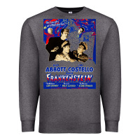 Charcoal Heather abbott and costello meet frankenstein (1948)   artwork Premium Sweatshirt - tuanDangUi