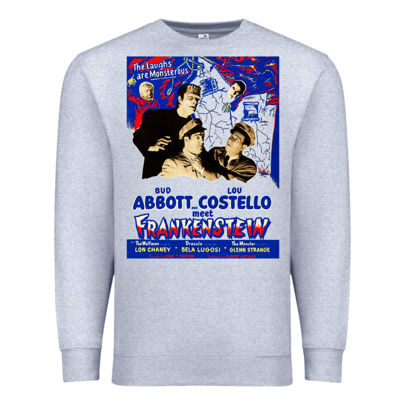 Abbott And Costello Meet Frankenstein (1948)   Artwork Premium Sweatshirt by tuanDangUi | Teevron