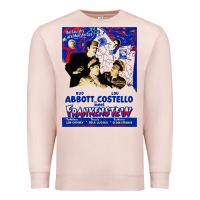 Pale Pink abbott and costello meet frankenstein (1948)   artwork Premium Sweatshirt - tuanDangUi