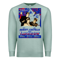 Seafoam abbott and costello meet frankenstein (1948)   artwork Premium Sweatshirt - tuanDangUi