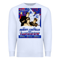 White abbott and costello meet frankenstein (1948)   artwork Premium Sweatshirt - tuanDangUi