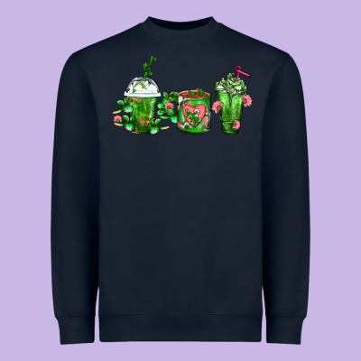 Cactus Lover Cactus Coffee Cups Heavyweight Sweatshirt Designed By Fadigitalartstudio