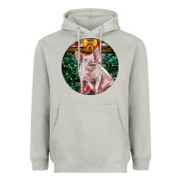 Moon Dust christmas pig Heavyweight Hoodie - LillyAllenDesigns