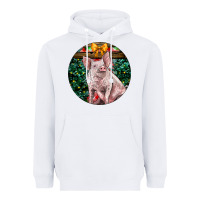 White christmas pig Heavyweight Hoodie - LillyAllenDesigns