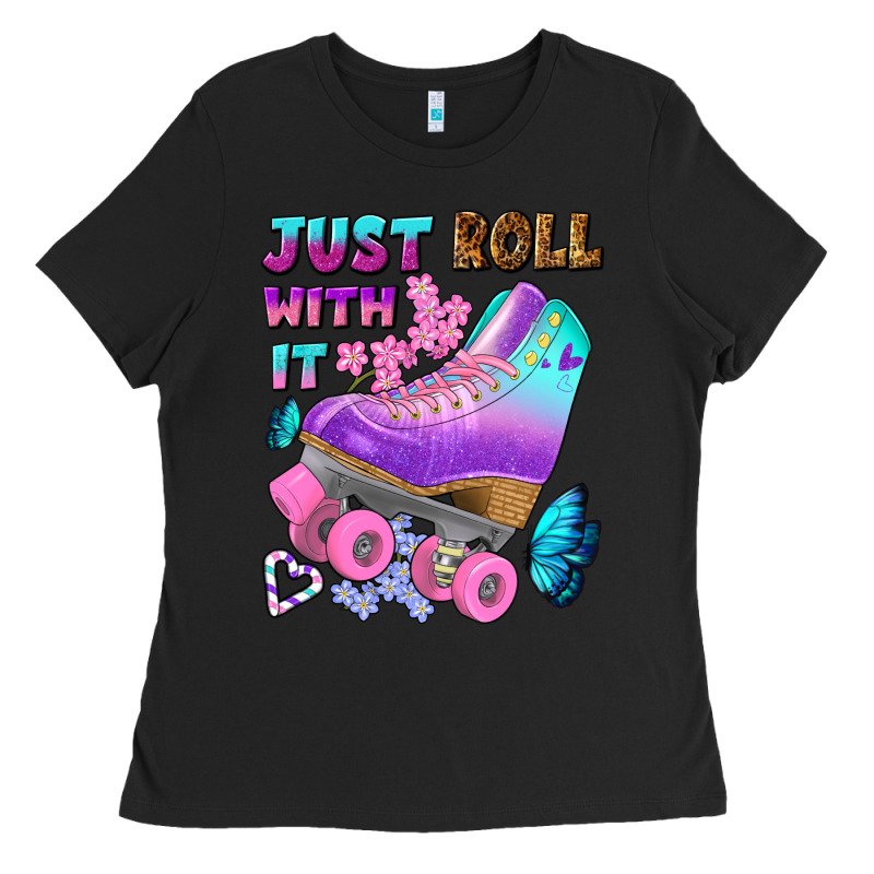 Just Roll With It Ladies Tee by BundleAndBundleShop | Teevron
