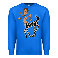 True Royal zebra in america doodle Premium Sweatshirt - tuanDangUi