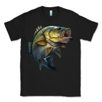 Black jumping bass Classic Tee - LillyAllenDesigns
