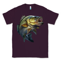 Plum jumping bass Classic Tee - LillyAllenDesigns