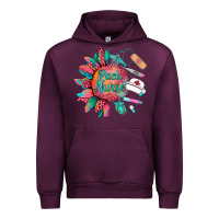 Mauve Wine western  pacu nurse medical instruments Urban Hoodie - BarkalooDesign